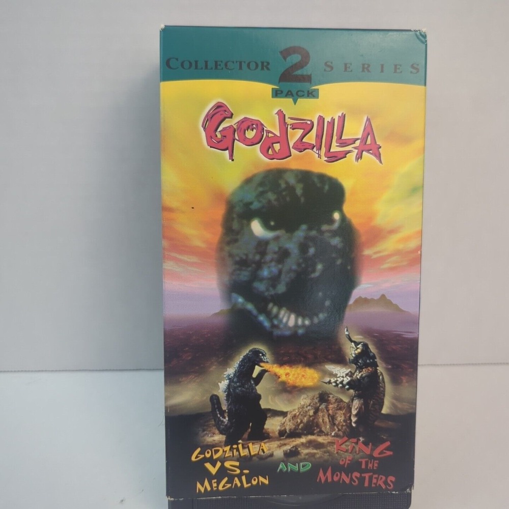 Godzilla - Collectors 2 Pack - King Of The Monsters‎ & Godzilla VS Megalon (VHS)